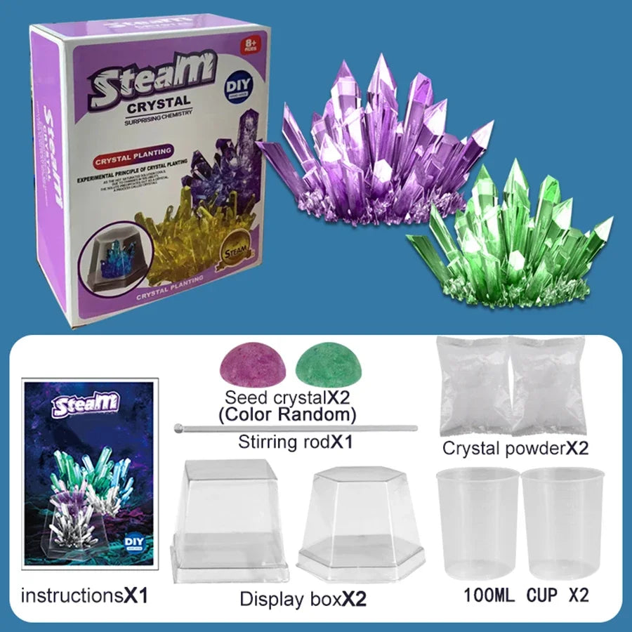 Crystal Growing Science Kit for STEM Learning
