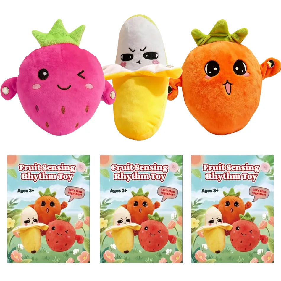 Interactive Music Plush Toy with Sound Response