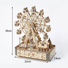 Wooden Ferris Wheel 3D Puzzle – DIY Model Kit for Home Décor