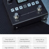 Digital multi-effects processor for guitar/bass featuring a digital screen and various controls.