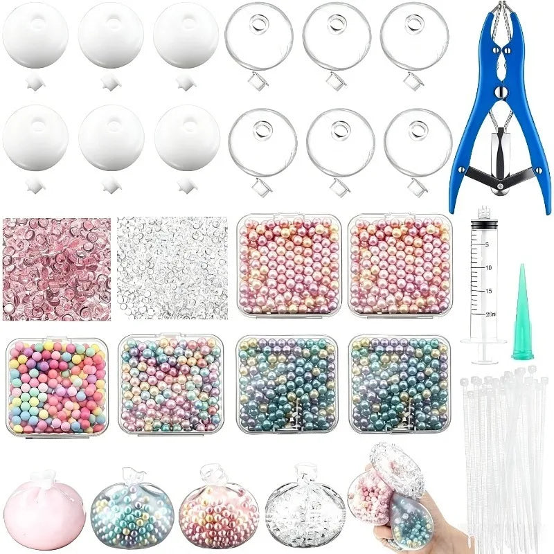 DIY Slow Rebound Stress Relief Squeeze Ball Kit