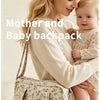 Quilted Maternity Diaper Bag with Crossbody Strap