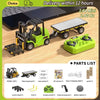 1:64 Scale Remote Control Engineering Vehicle with Lights and Sounds