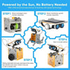 Solar-Powered 13-in-1 STEM Robot Building Kit for Kids 8+