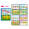 A set of colorful magic water coloring books featuring letters and numbers for toddlers.