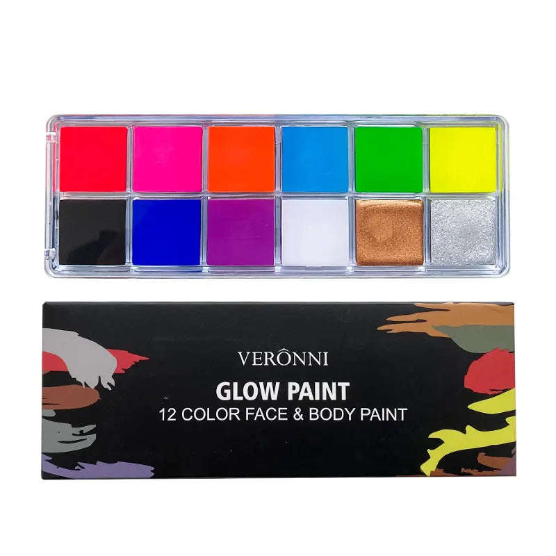 Professional Face & Body Paint Palette for Halloween, Cosplay & SFX