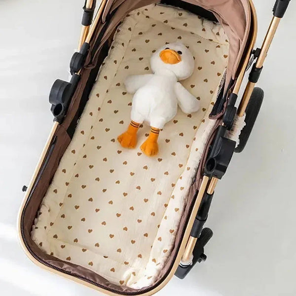 Cozy Cartoon Bear Baby Stroller Seat Cushion