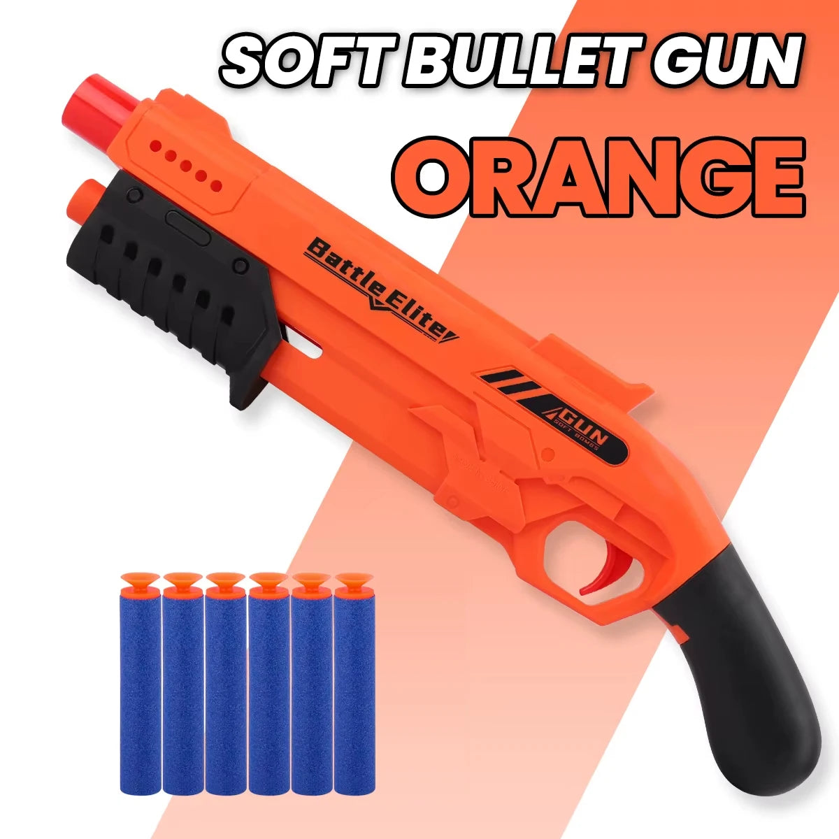 Outdoor Soft Dart Blaster Toy Gun for Kids