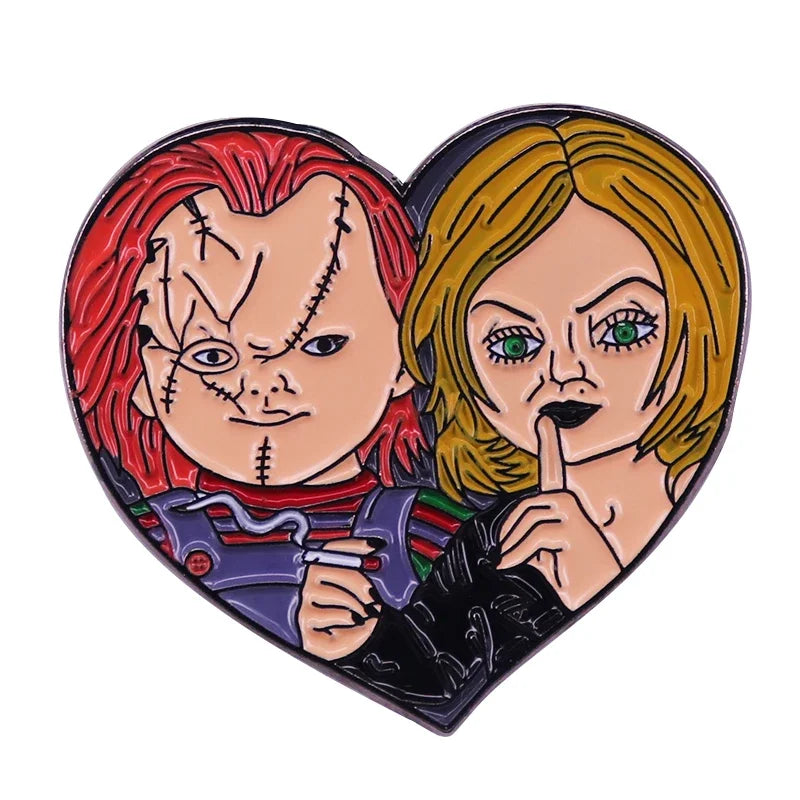 Chucky Horror Movie Enamel Pin