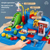 Interactive Racing Rail Car Adventure Track Toy
