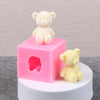 3D Bear Silicone Mold for DIY Crafts