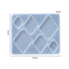 Geometric Silicone Mold for Epoxy Resin Jewelry Making