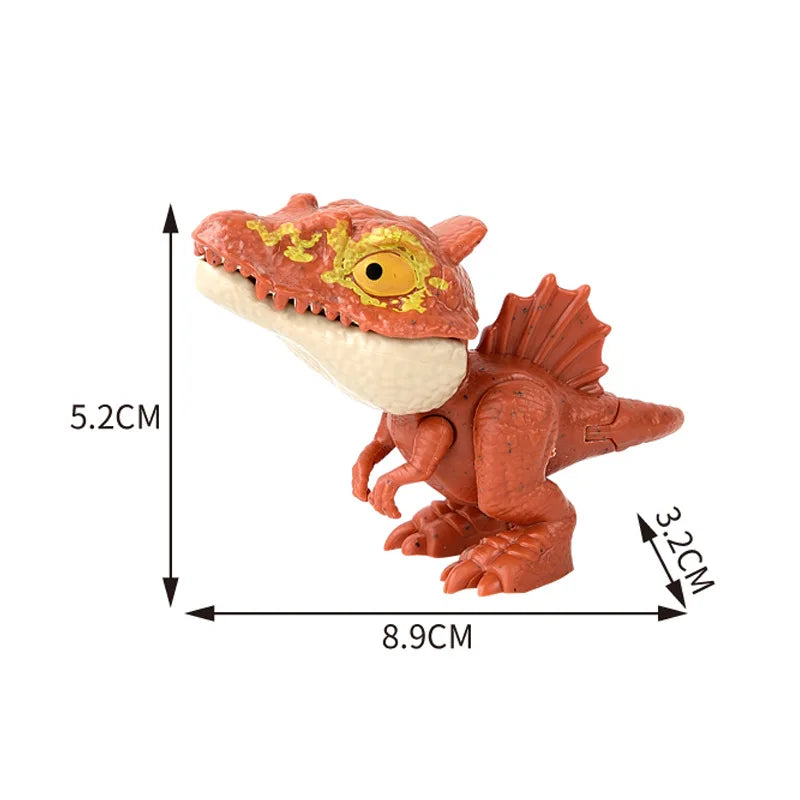 Finger Biting Dinosaur Toys – Interactive Jurassic Dino Playset for Kids