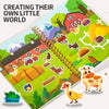 Reusable Jelly Sticker Book for Kids – Multi-Theme Creative Play