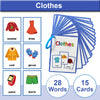 Montessori English Word Learning Cards for Kids