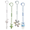 Adjustable Silicone Pacifier Clip with Anti-Drop Chain