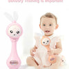 Musical Rabbit Rattle and Teether Toy for Babies