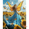 Cartoon Girl Portrait 5D Diamond Painting Kit