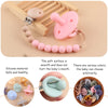 Soft Silicone Baby Pacifier with Clip Chain