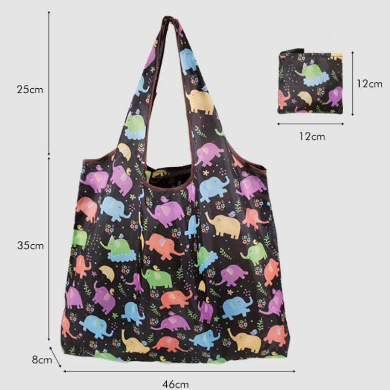 Foldable Heavy-Duty Reusable Shopping Tote