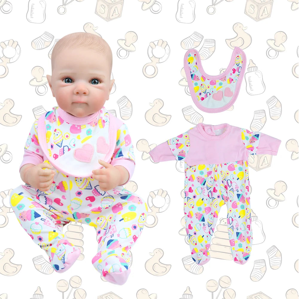 Doll Outfit Set for 18-20 Inch Reborn Baby Dolls