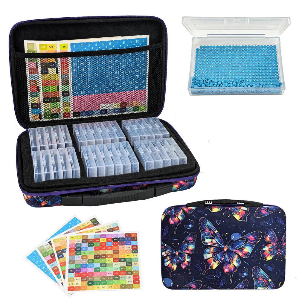 Diamond Painting Storage Trays with Lids (32 or 64 Grids)