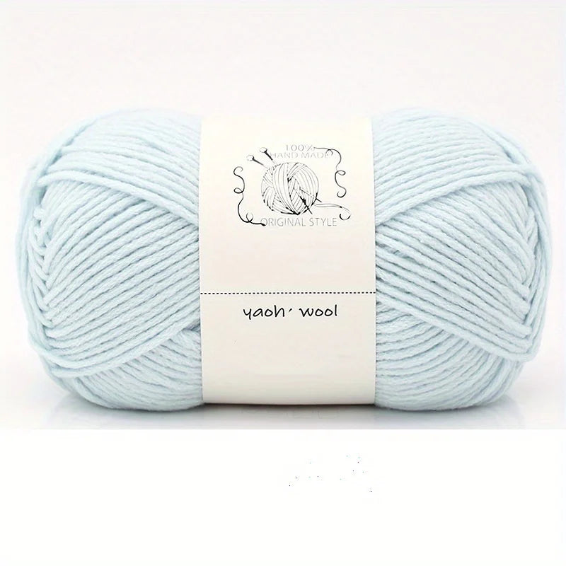 Soft Acrylic Yarn for Knitting & Crochet – 200m Skein