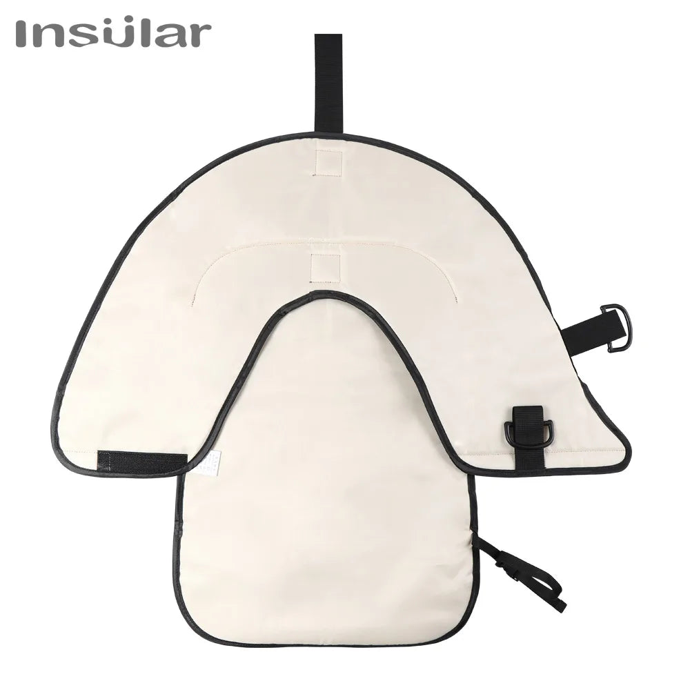 Portable Waterproof Baby Changing Pad with Storage Bag