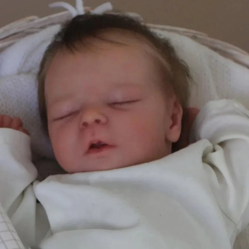 Lifelike 18-inch Sleeping Baby Doll with Realistic Features