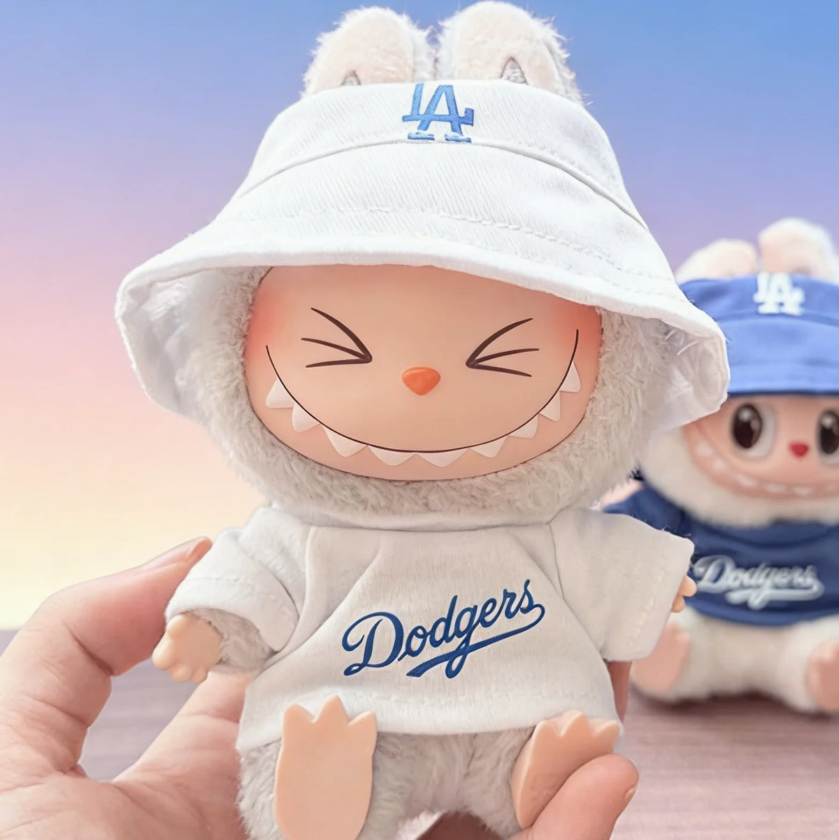 Baseball Outfit Set for Labubu Dolls (15-17cm)