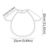 Waterproof Adjustable Baby Bib with Catch Pocket