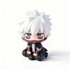 Chibi PVC figure of Tomura Shigaraki from My Hero Academia featuring white spiky hair and dark clothing.