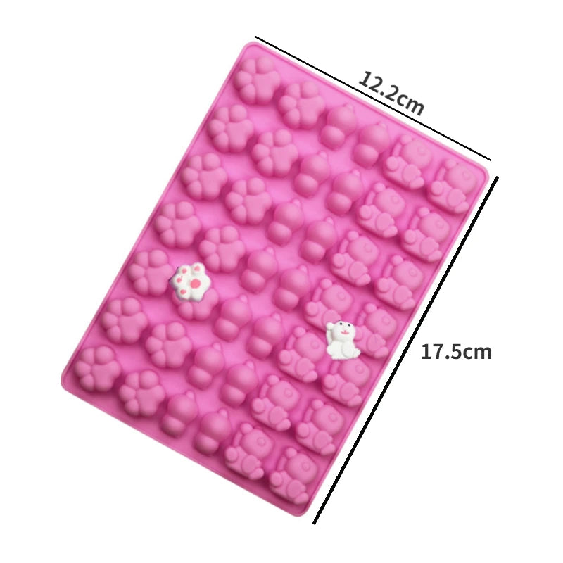 Mini Heart Silicone Mold for Candles, Soap & Resin