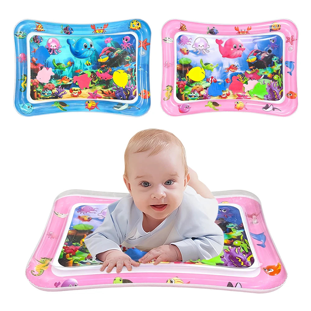 Inflatable Underwater World Water Play Mat for Babies