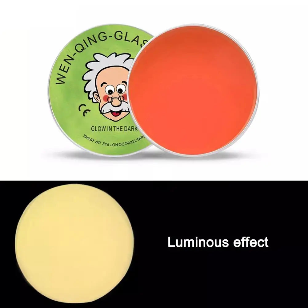 Crystal Clear Sensory Putty with Tin – Stress Relief & Bouncing Toy