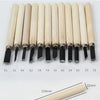 12-Piece Wood Carving Chisel Set for Precision and Detail Work