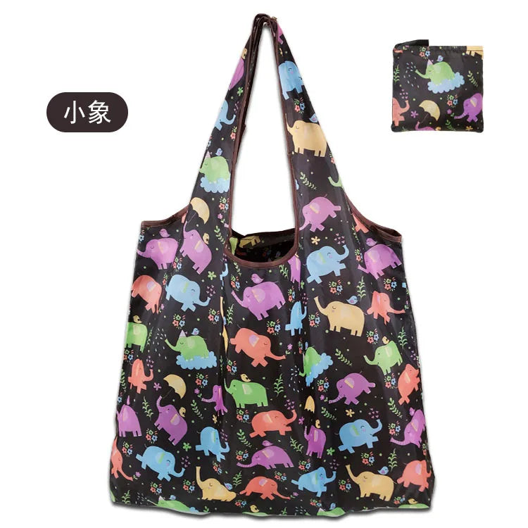 Foldable Heavy-Duty Reusable Shopping Tote