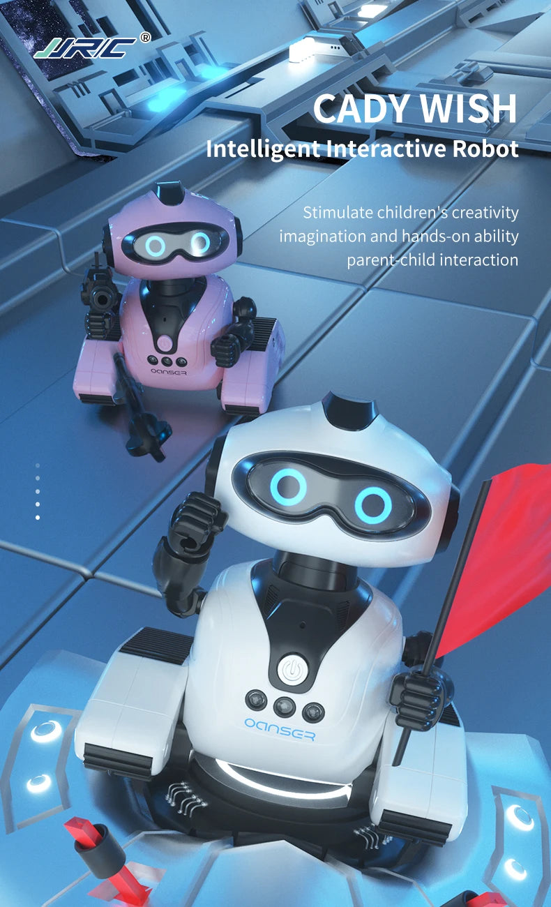 Interactive Gesture-Controlled Robot Toy with Music, Dance & Programming