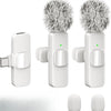 Wireless Lavalier Microphone with Noise Cancellation