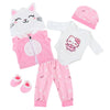 Adorable Animal Print Doll Outfit Set for 16-18 Inch Dolls