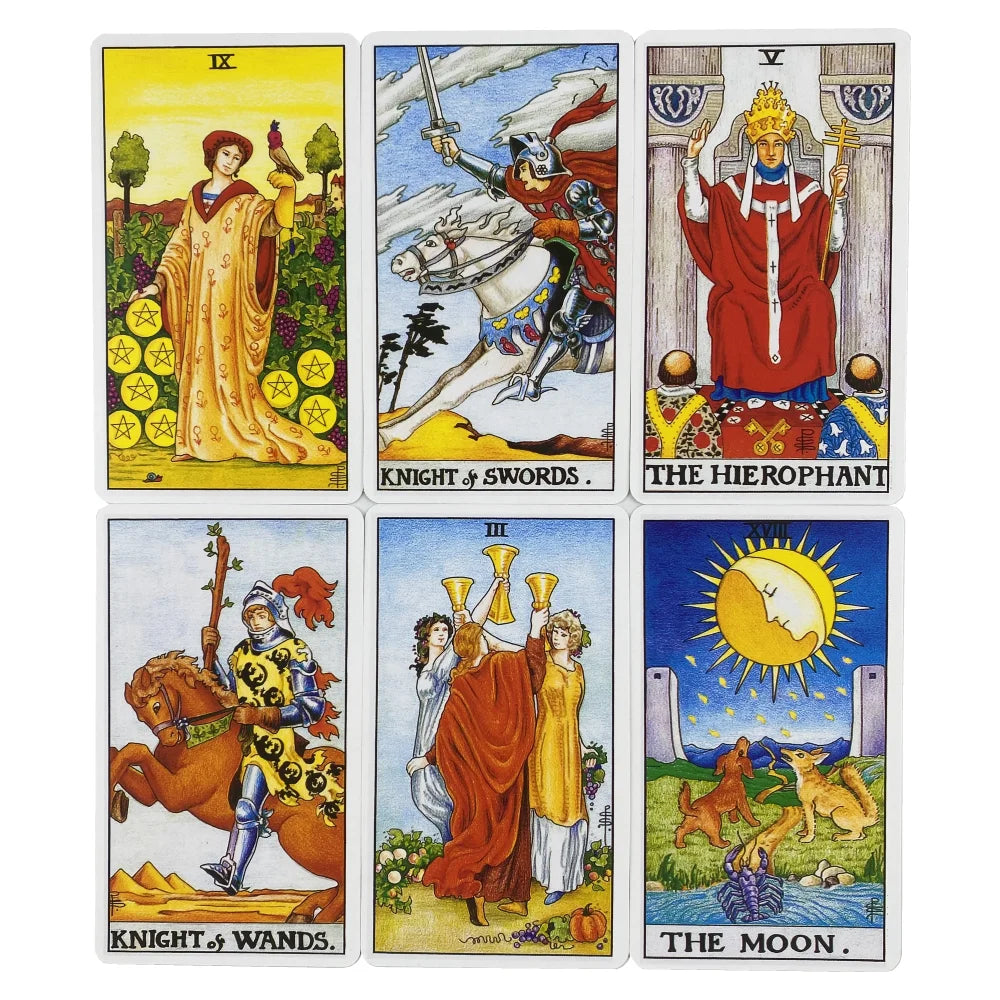Classic Rider Tarot Card Deck