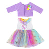 Adorable Baby Doll Clothing Set with Coat and Dress