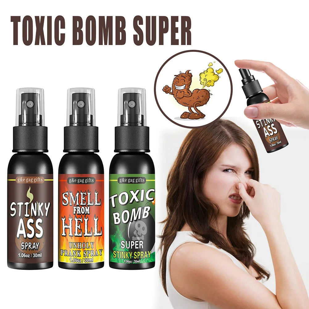 30ml Fart Spray Prank Toy – Hilarious Stink Bomb for Parties & Pranks