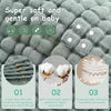6-Layer Cotton Muslin Baby Burp Cloths (5-Pack)