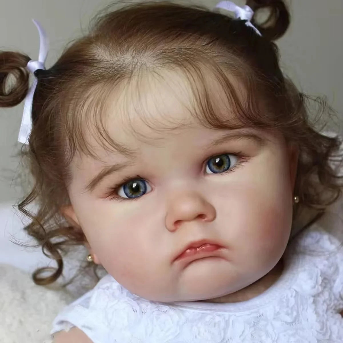 Realistic 24-Inch Reborn Toddler Doll with Soft Cloth Body