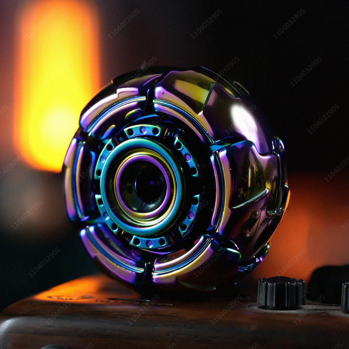 Stainless Steel Cranky Fidget Spinner for Focus and Stress Relief