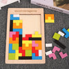 Colorful Wooden Tangram Puzzle Blocks Set for Kids