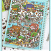 Miniature Scene Sticker Book – Cute 3D Stacked Houses DIY Craft Set