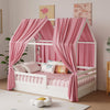 Soft Muslin Bunk Bed Canopy for Kids' Bedroom Decor