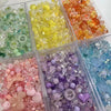 Spring Pastel Acrylic Beads for Jewelry Making – Mixed Baroque Shapes